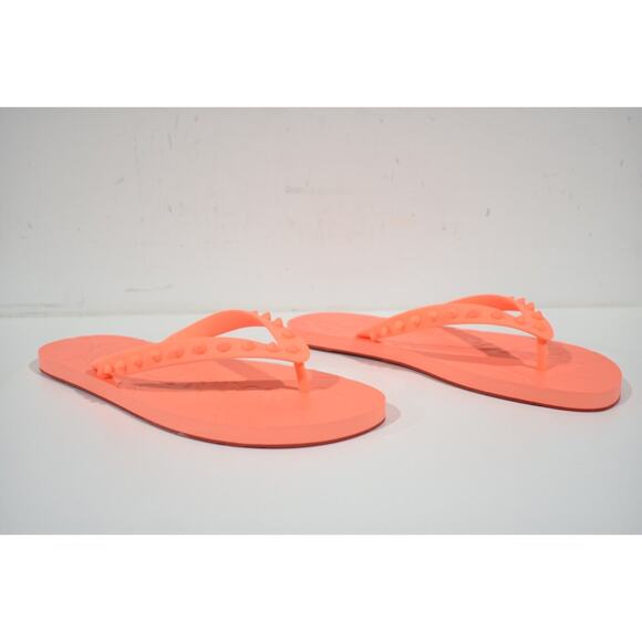 Christian Louboutin Mens Loubi Flip Flop Spikes Flat Drag Thong Sandal 43 10 - Picture 3 of 12